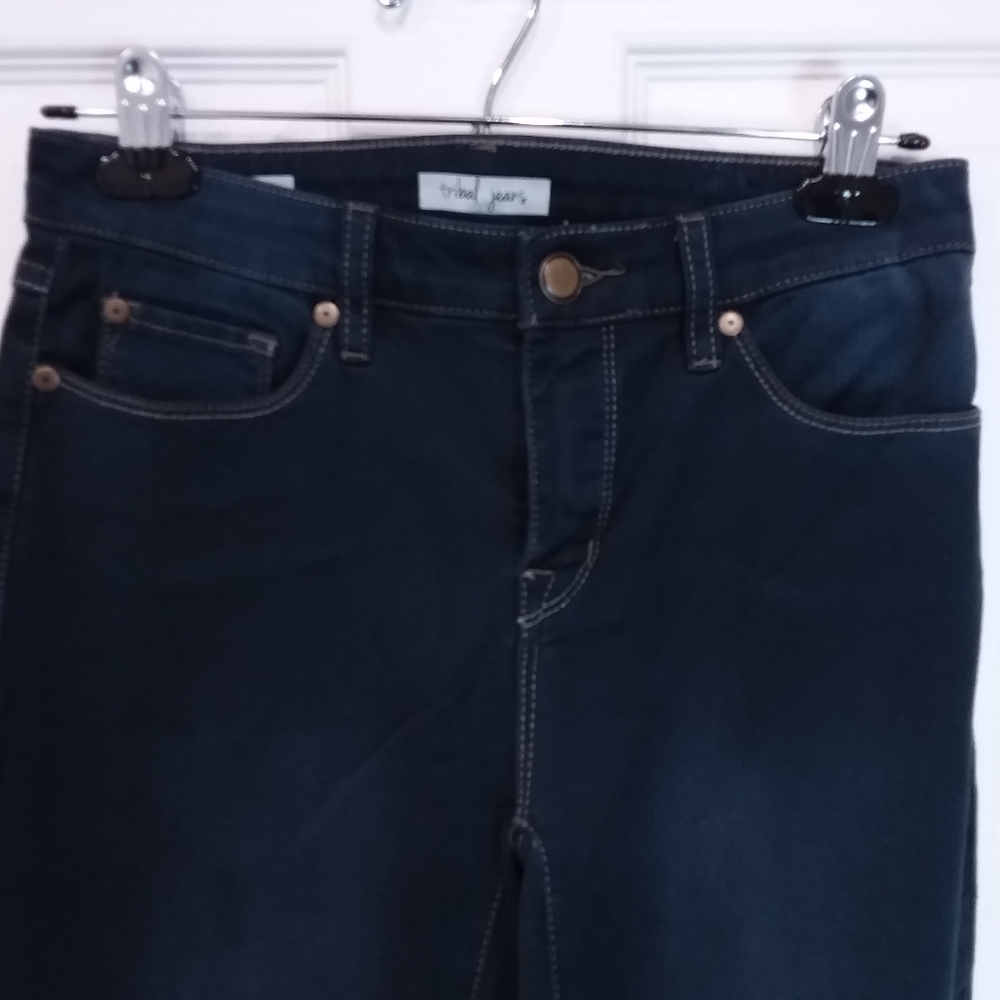 Tribal Womens Straight Leg Jeans Size 0 or XS. Blue. New with out tag